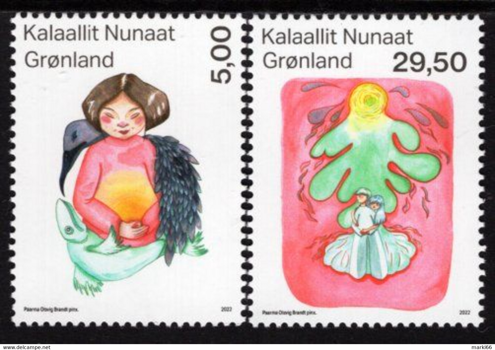 Greenland - 2022 - Environment In Greenland V - Mint Stamp Set - Unused Stamps