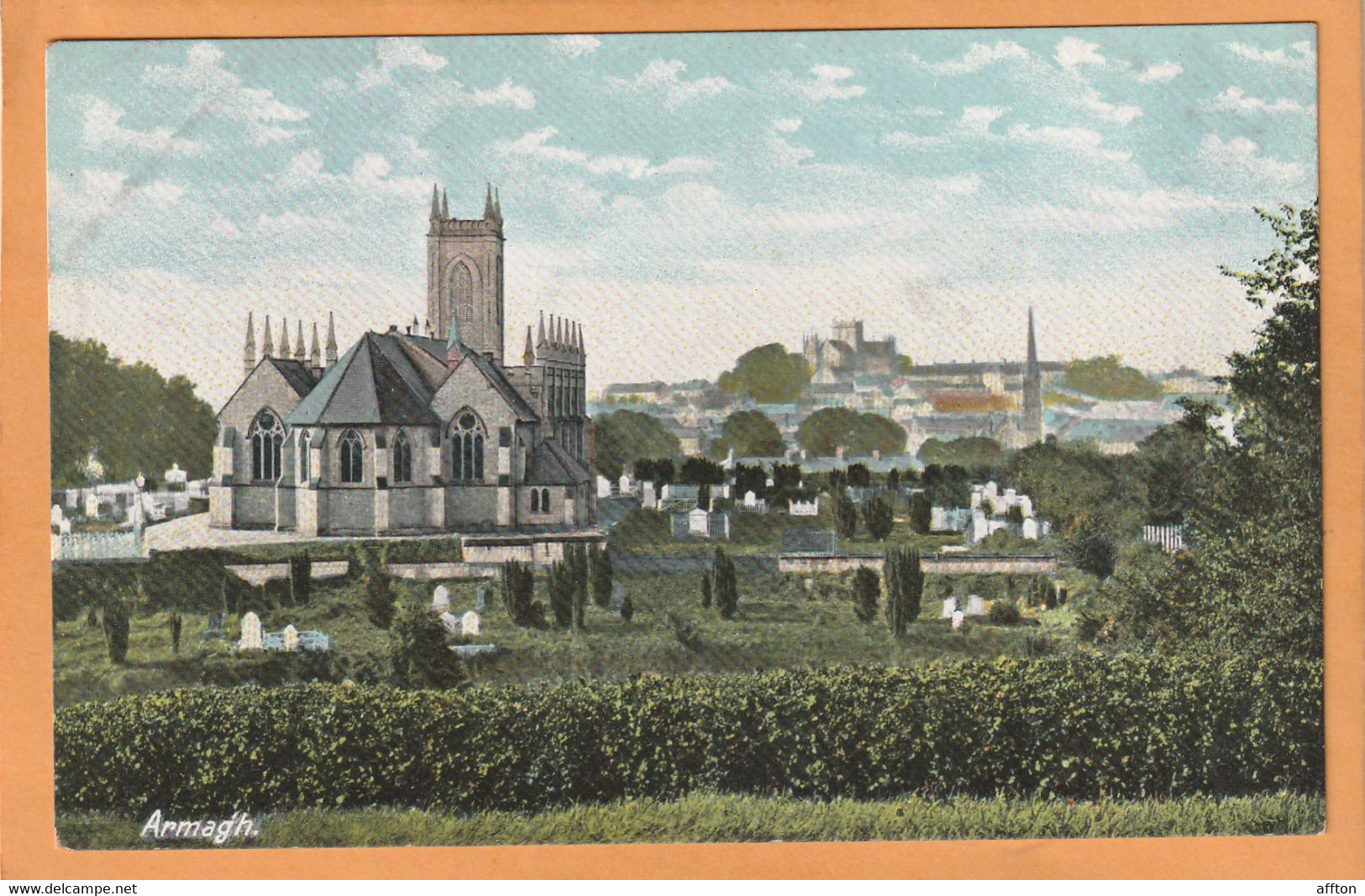 Armagh N Ireland 1908 Postcard - Armagh