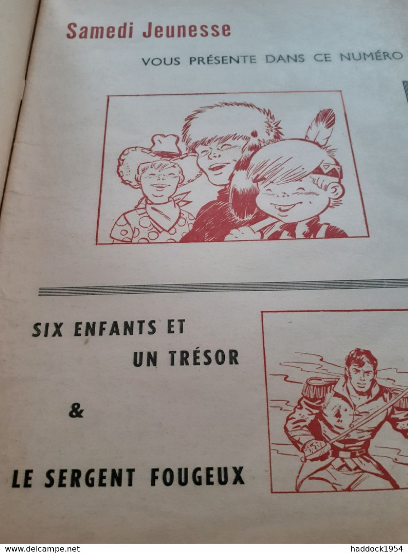 Six Enfants Et Un Trésor  Samedi Jeunesse N° 69 1963 - Samedi Jeunesse