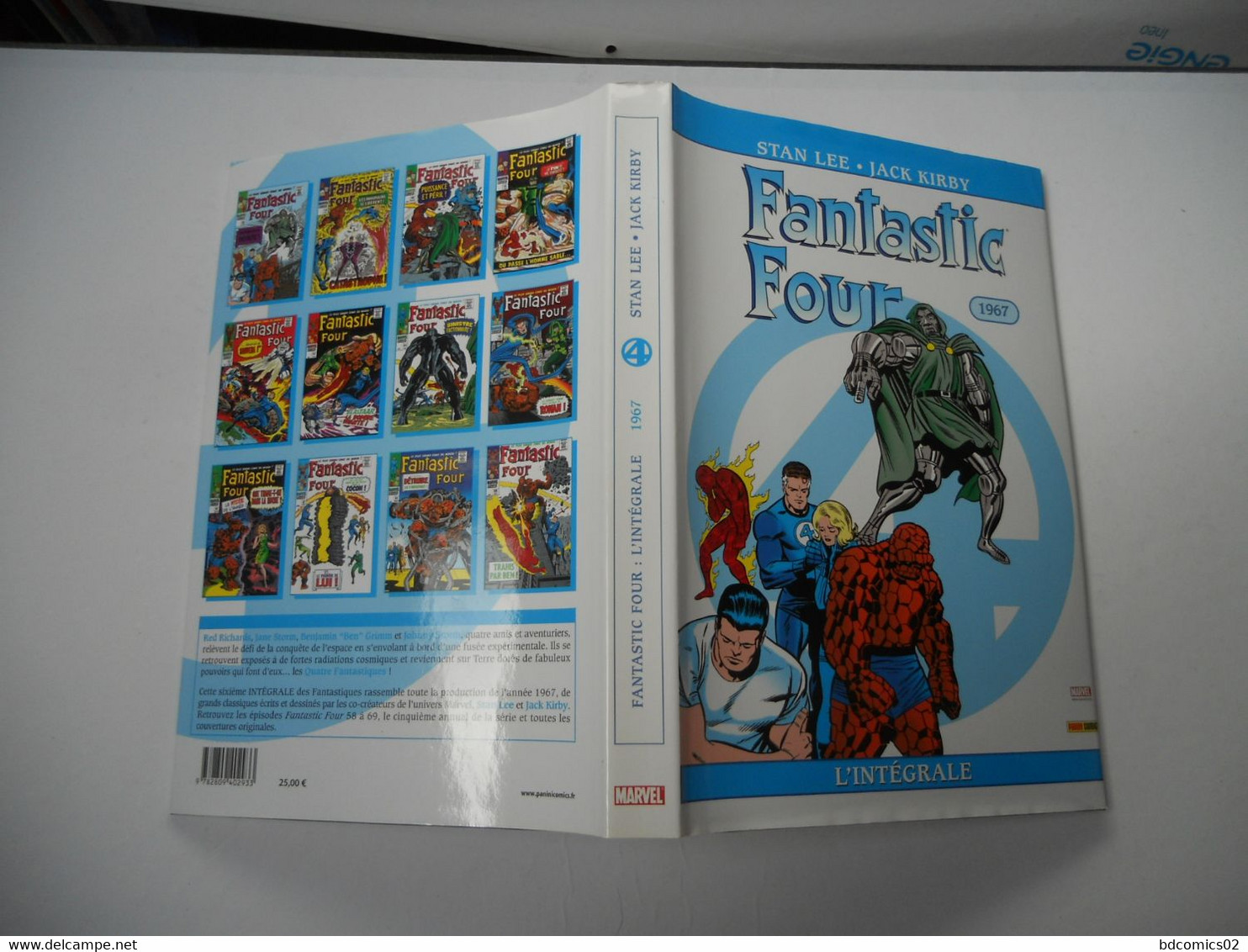 FANTASTIC FOUR INTEGRALE 1967 MARVEL  MAI 2008  TTBE - Marvel France