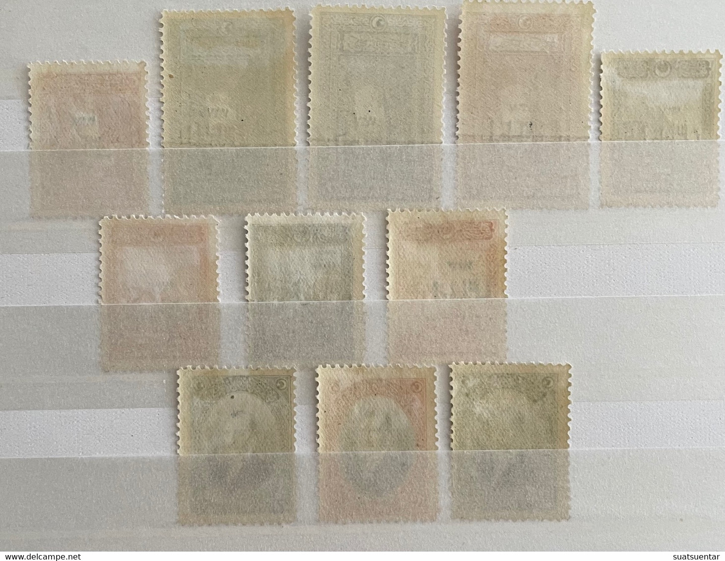 1927 1.Izmir Exhibition MH Isfila 1177/1187 - Unused Stamps