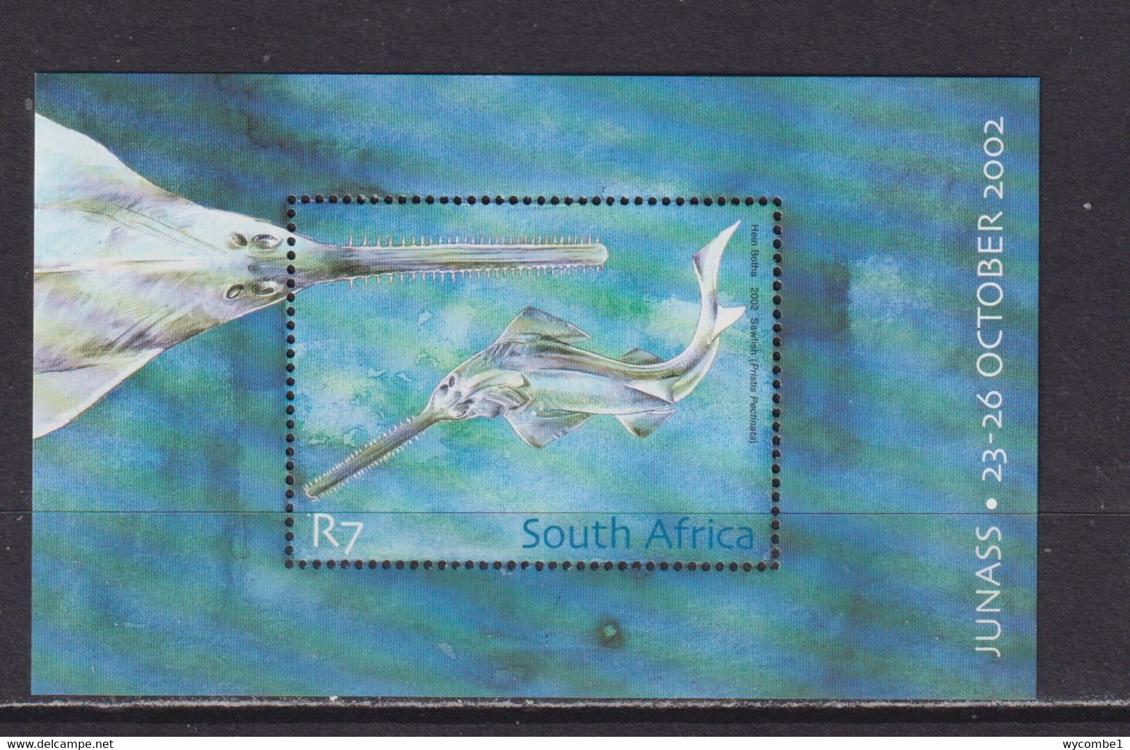 SOUTH AFRICA - 2002 JUNASS Miniature Sheet As Scan - Unused Stamps