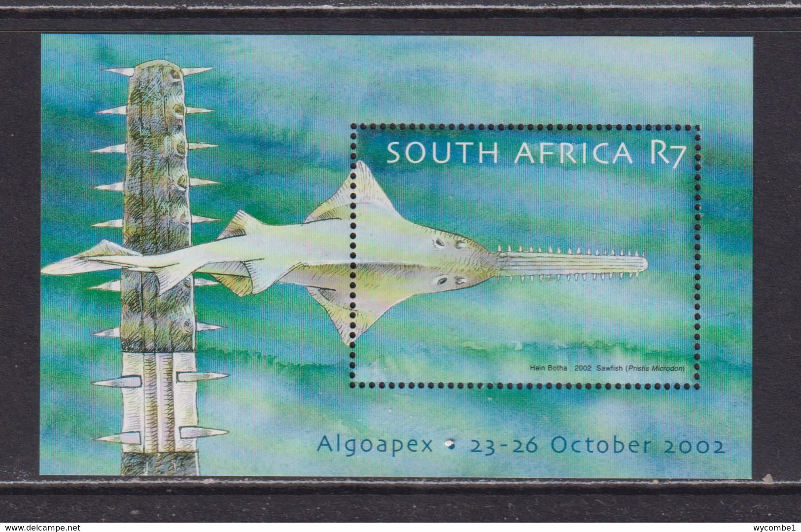 SOUTH AFRICA - 2002 Algoapex Miniature Sheet As Scan - Ungebraucht