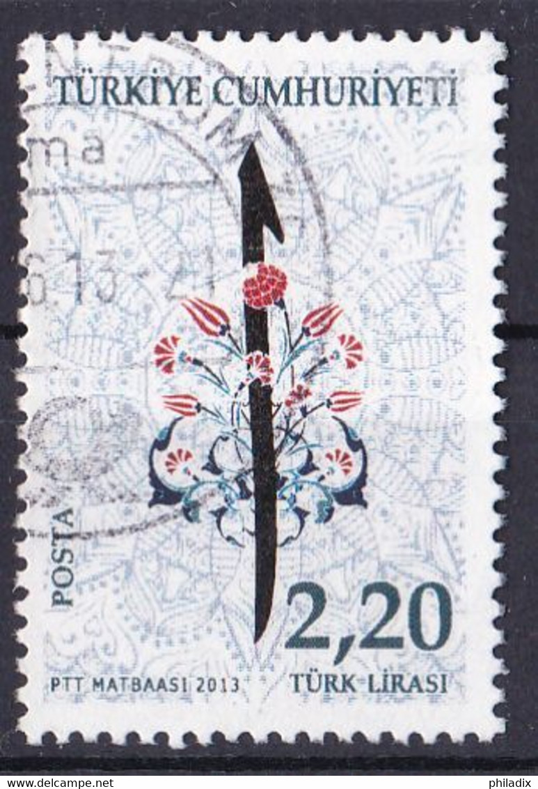 Türkei Marke Von 2013 O/used (A-2-34) - Gebraucht