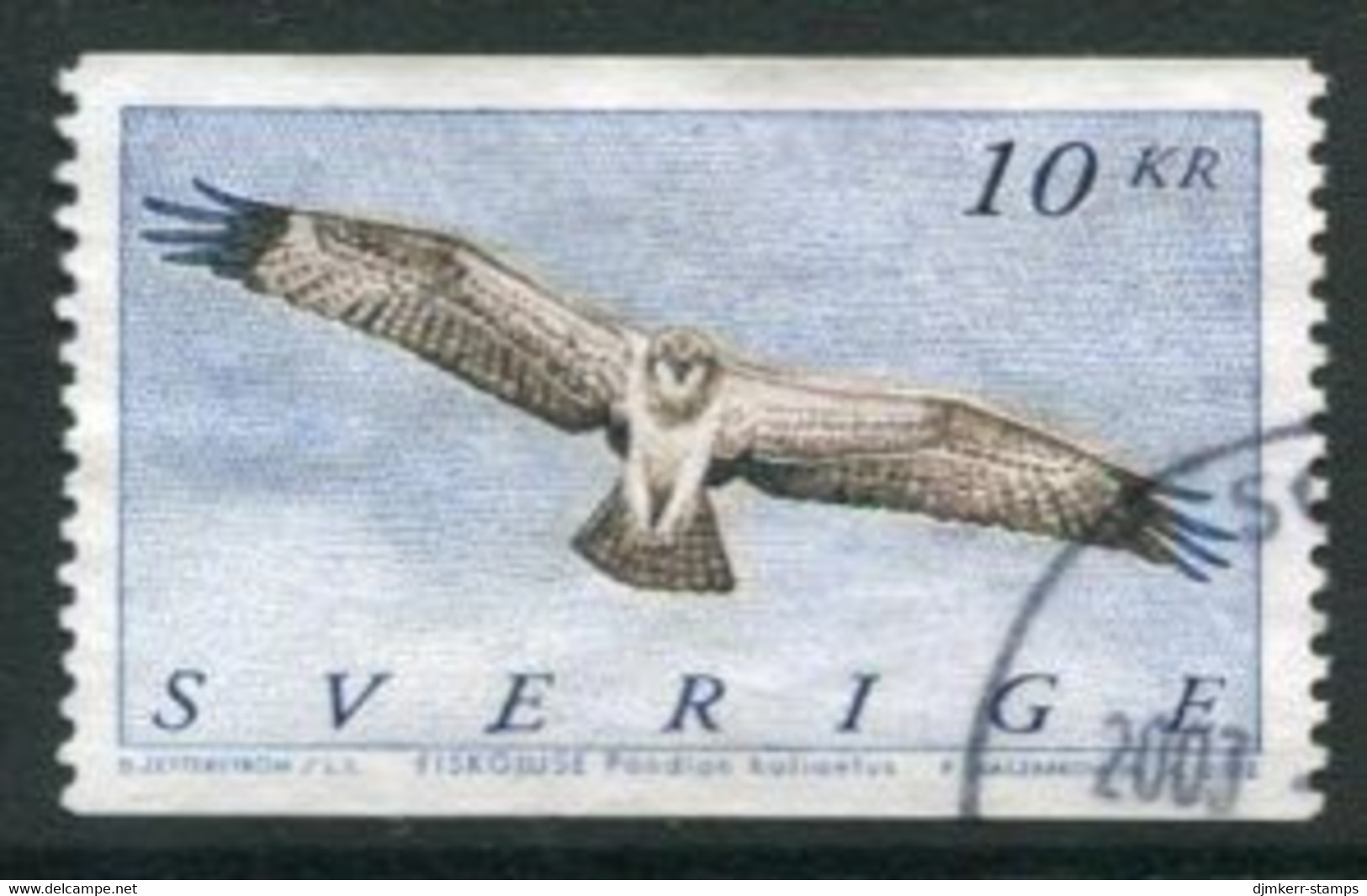 SWEDEN 2002 Osprey Used.  Michel 2274 - Used Stamps