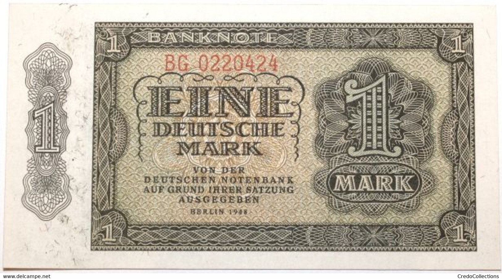 Allemagne De L'Est - 1 Deutsche Mark - 1948 - PICK 9b - NEUF - 1 Deutsche Mark