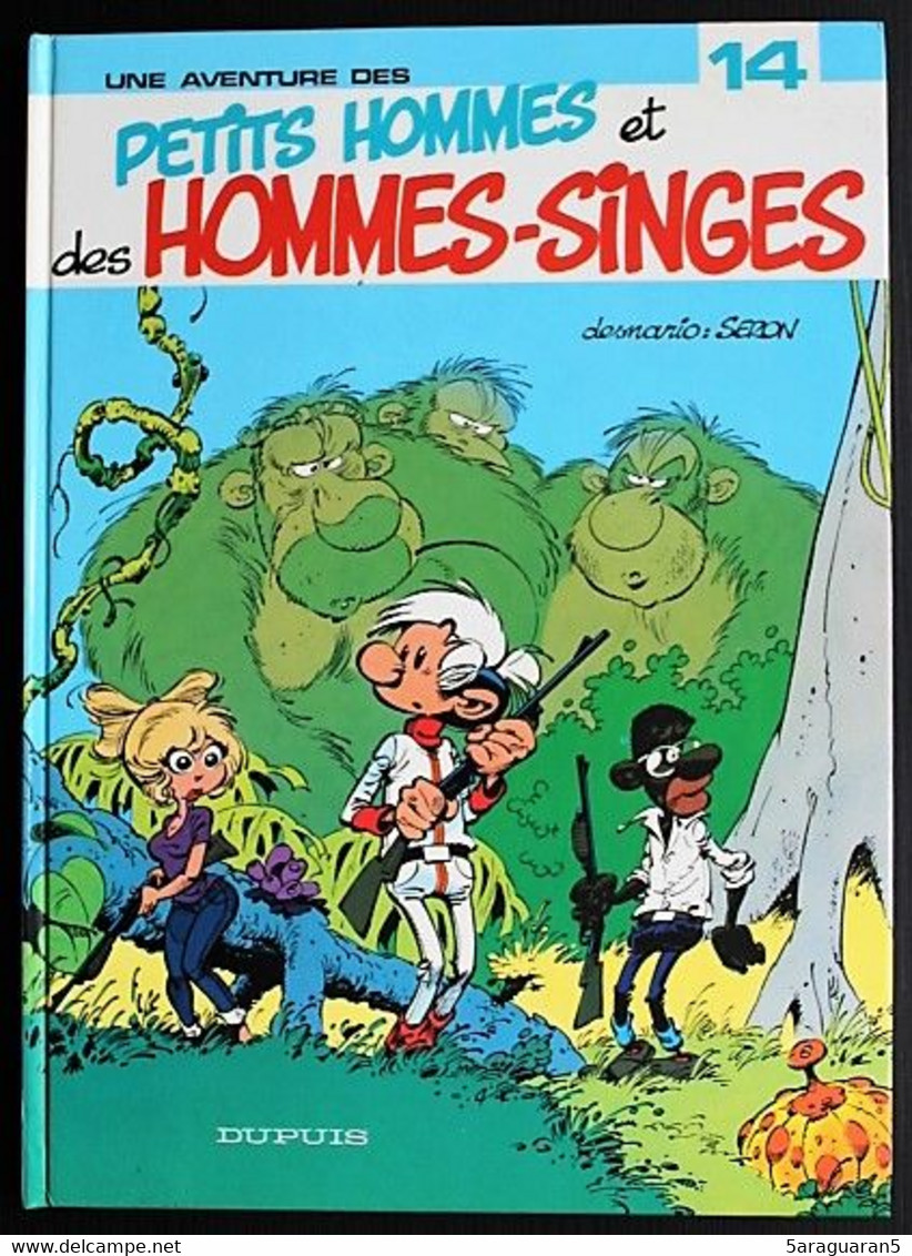 BD Les Petits Hommes - 14 - Des Petits Hommes Et Des Hommes Singes - EO 1983 - Petits Hommes, Les