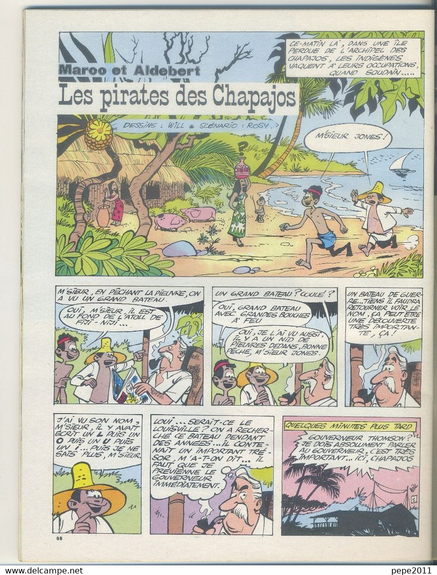 Magazine RECORD Bayard N°6 Spécial Vacances - BD De Roba, Will - Rosy, Martial, Fronval - Pascal, Aquaviva - Pétillot - Other & Unclassified