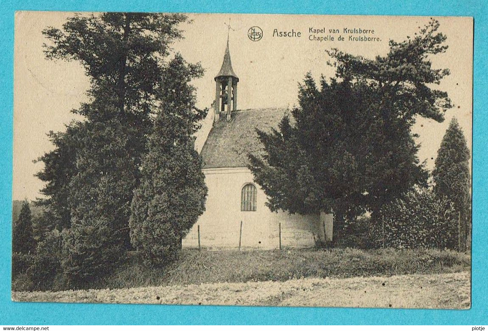 * Asse - Assche (Vlaams Brabant) * (Nels, O. Van Geertruyen, Drukker) Kapel Van Kruisborre, Chapelle, Old, Rare - Asse