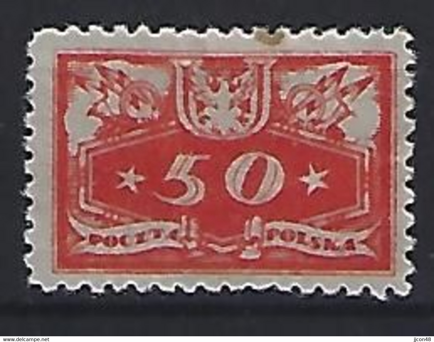 Poland 1920  Officials (*) MM  Mi.6 - Service