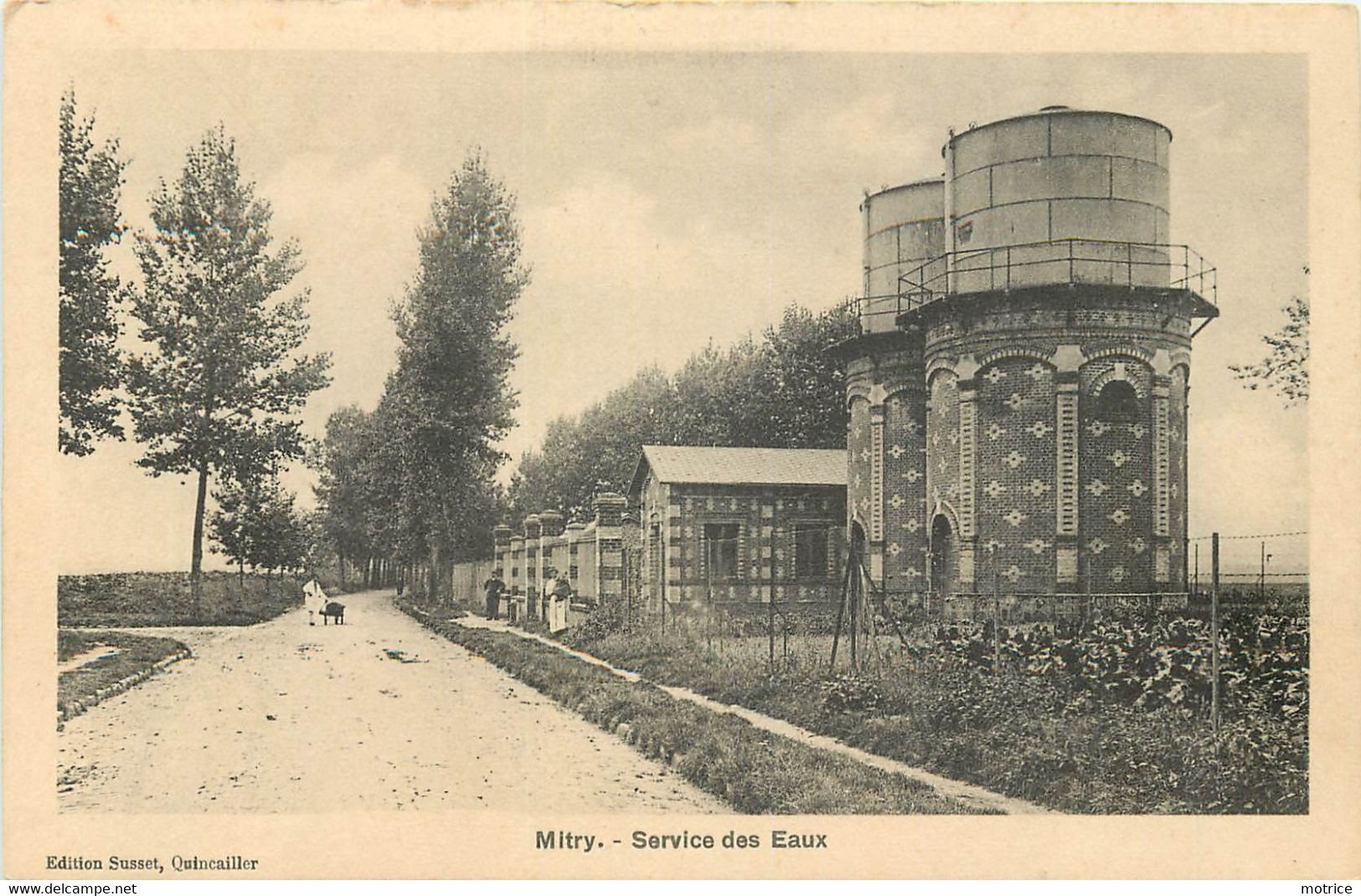 MITRY - Service Des Eaux, Château D'eau. - Water Towers & Wind Turbines