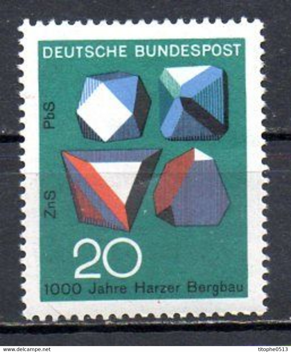 ALLEMAGNE. N°412 De 1968. Mines Du Harz. - Usines & Industries