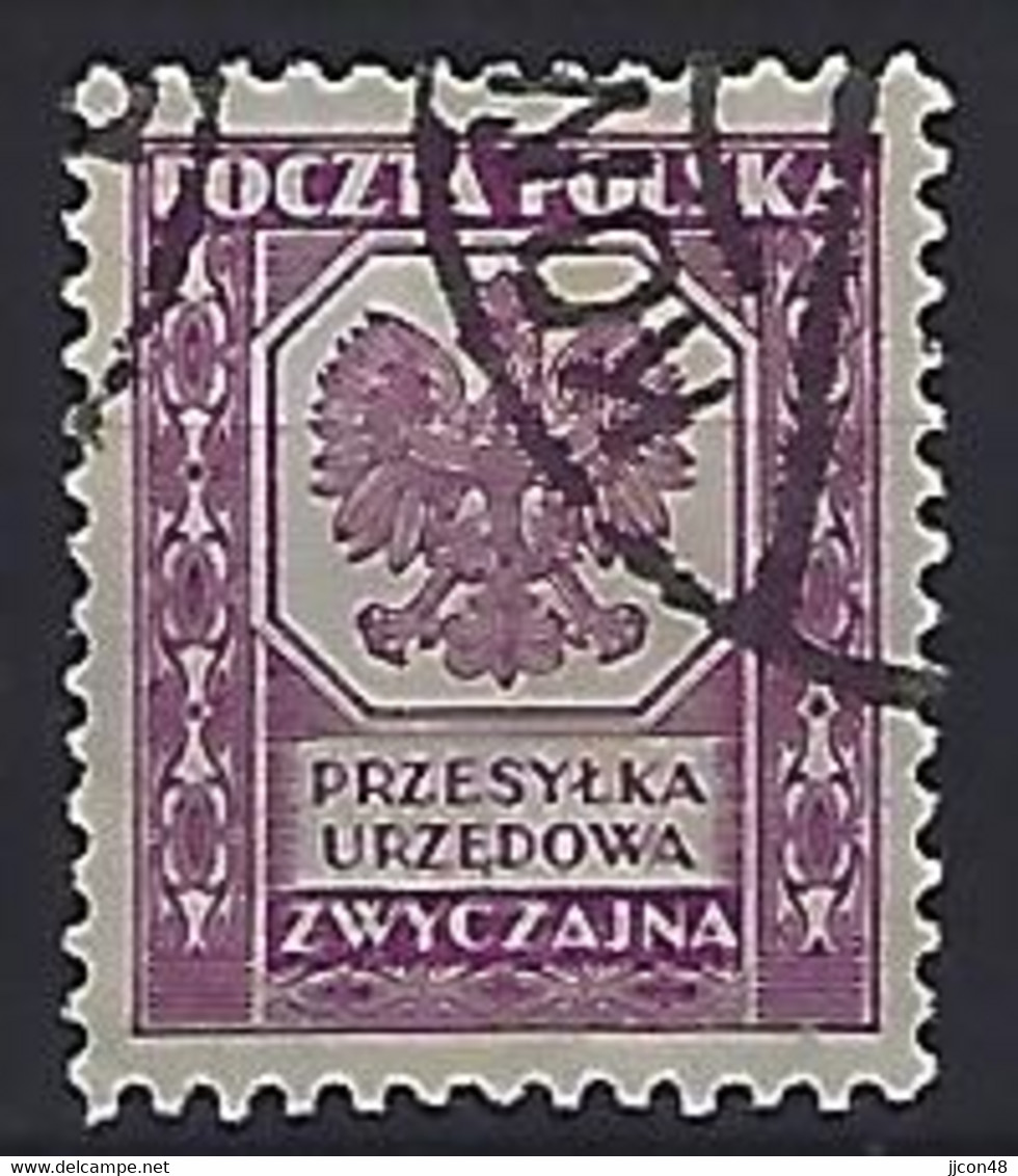 Poland 1933  Officials (o) Mi.17 - Dienstzegels