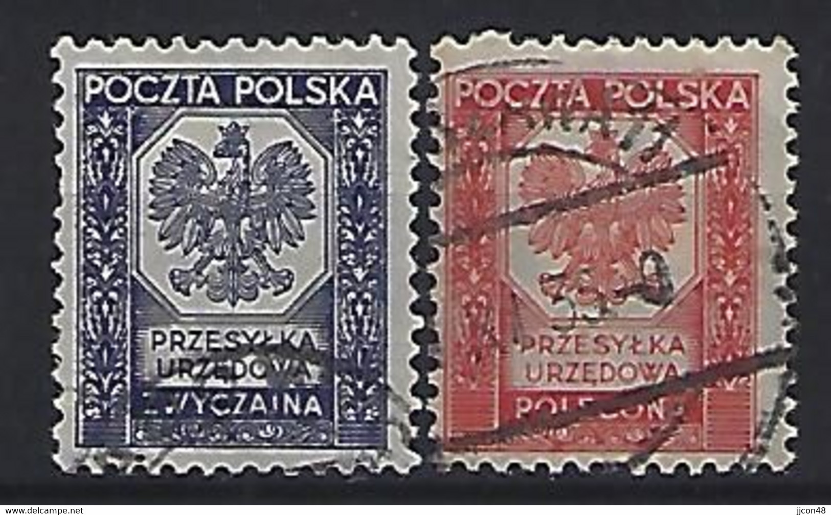 Poland 1935  Officials (o) Mi.19-20 - Oficiales