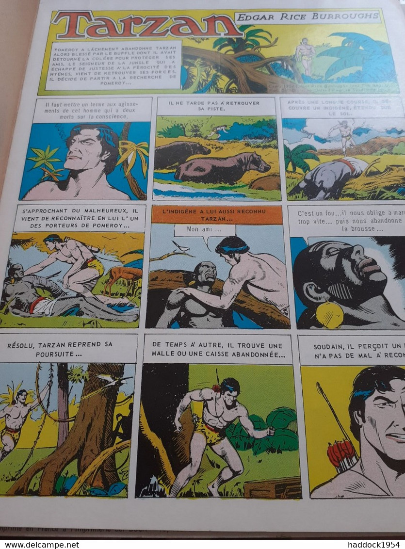 Tarzan N°34 éditions Mondiales 1968 - Tarzan