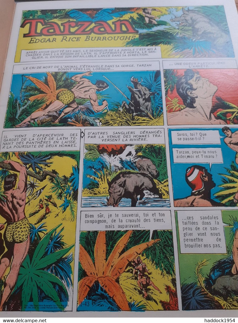 Tarzan N°43 éditions Mondiales 1970 - Tarzan