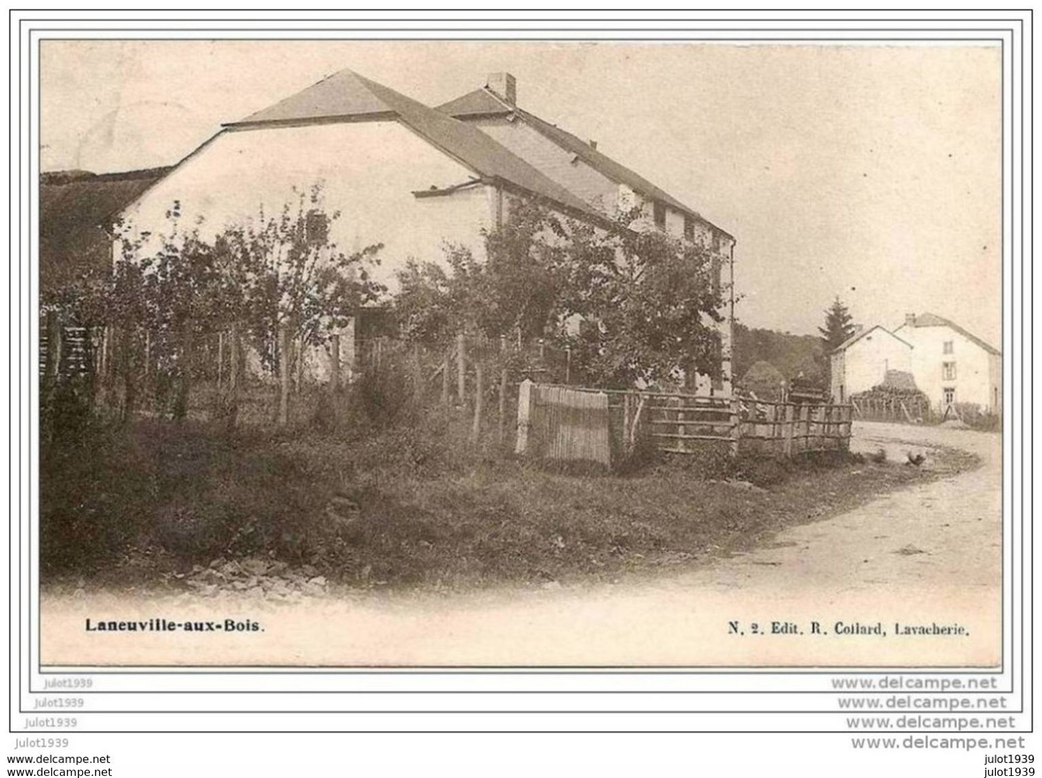 LANEUVILLE ..-- TENNEVILLE ..-- 1908 Vers SAINT - JOSSE ( Mr Mme BAERT ) . Voir Verso . - Tenneville