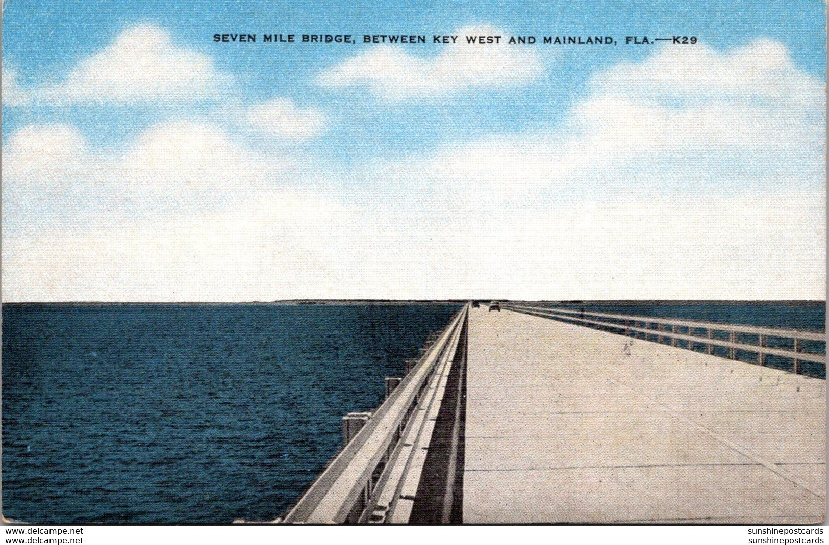 Florida Seven Mile Bridge Between Key West And Mainland - Key West & The Keys