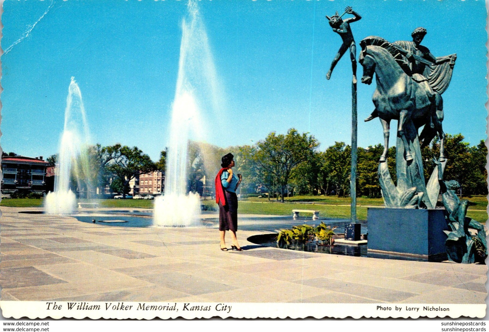 Missouri Kansas City The William Volker Memorial St Martin And The Beggar - Kansas City – Missouri