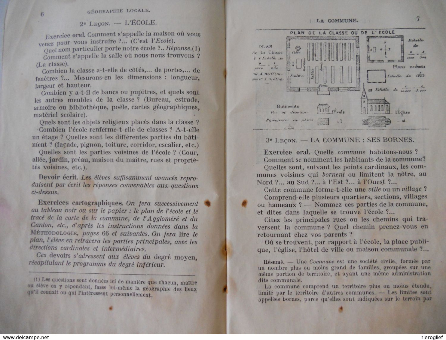 Cours élémentaire Ou Petite Géographie à L'usage Des écoles Primaires Par PAUL DALLE 1922 Congo Belge - 6-12 Years Old