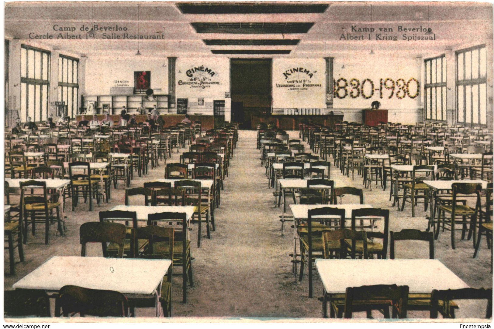 CPA Carte Postale  Belgique- Beringen Camp De Beverloo Centre Albert Ier Salle Restaurant    VM50773 - Beringen