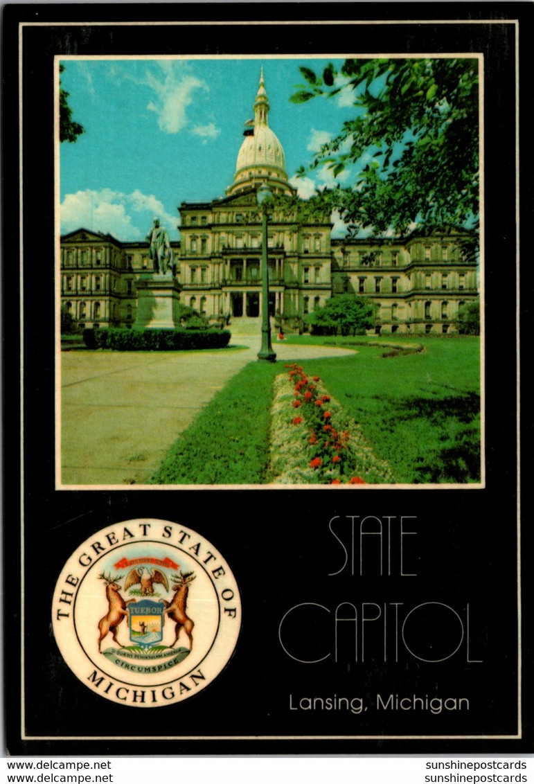 Michigan Lansing State Capitol And State Seal - Lansing