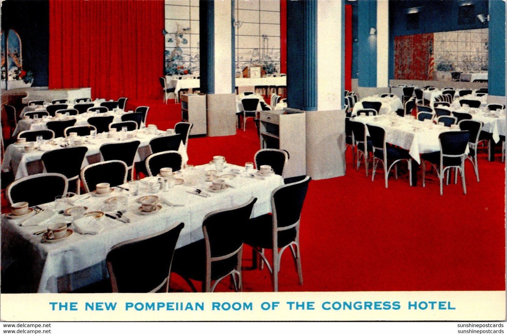 Oregon Portland Congress Hotel The Pompeiian Banquet Room - Portland