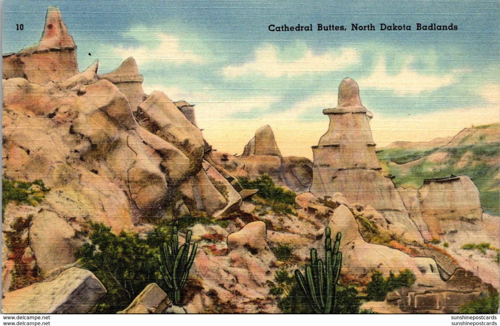 North Dakota Badlands Cathedral Buttes - Other & Unclassified