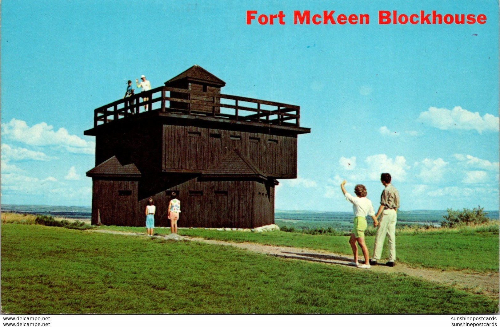 North Dakota Bismarck-Mandan Historic Fort McKeen - Bismark