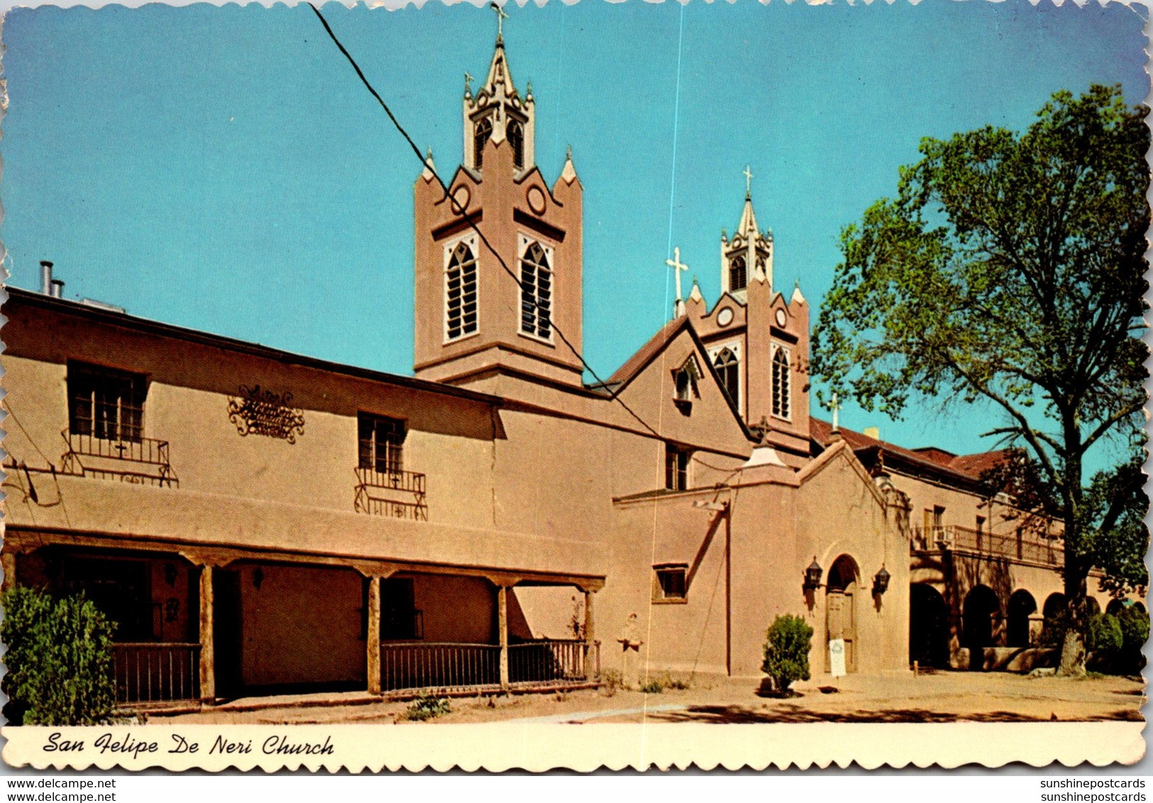 New Mexico Albuquerque Old Town San Felipe De Neri Church - Albuquerque