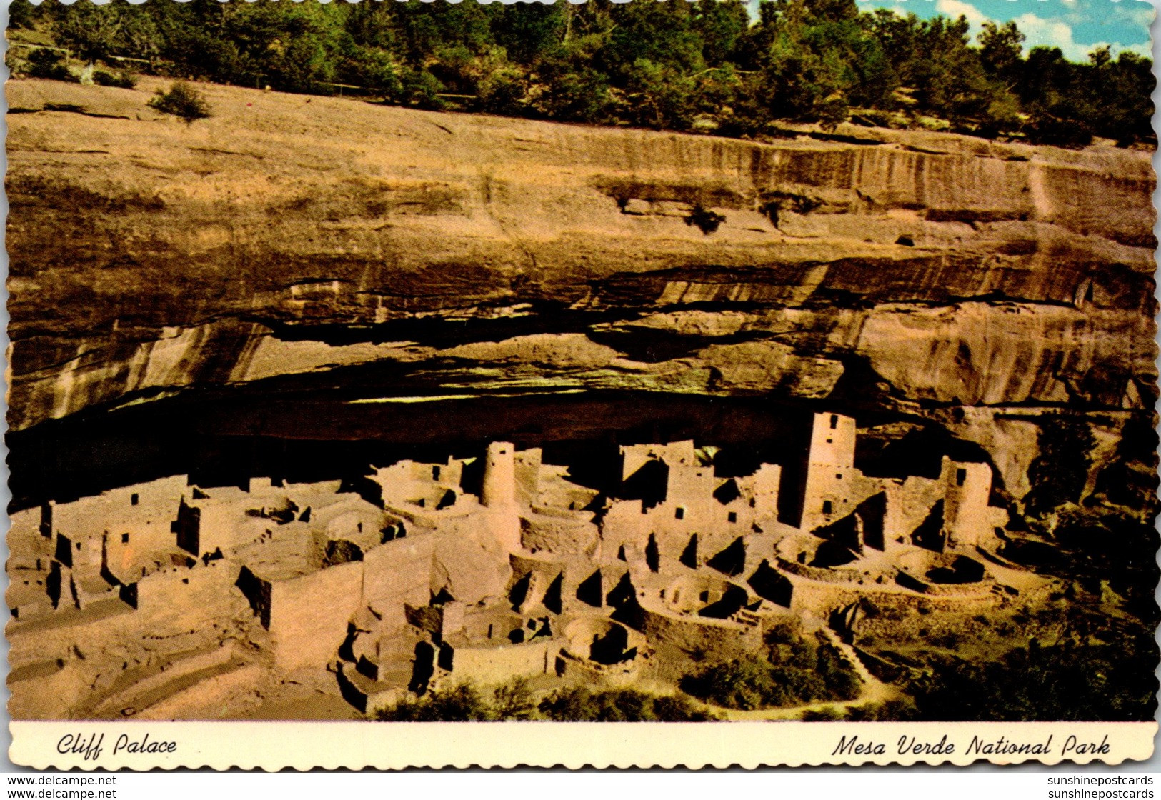 Colorado Mesa Verde National Park Cliff Palace - Mesa Verde