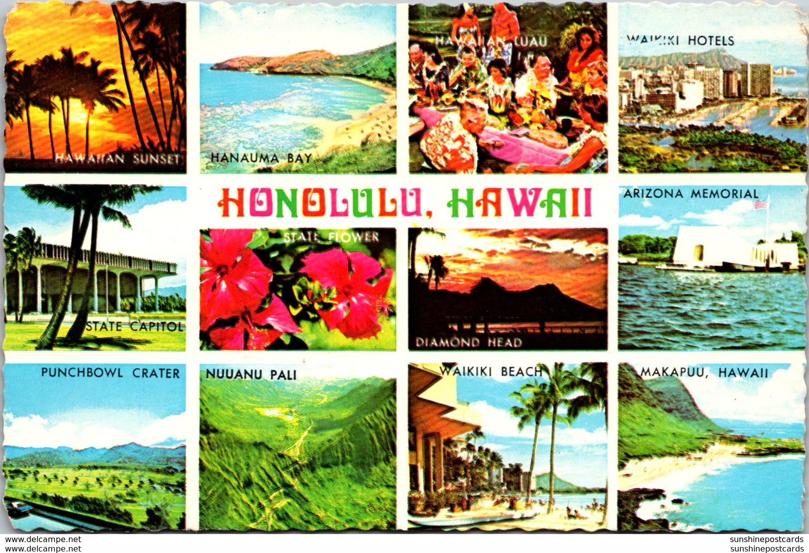 Hawaii Honolulu Multi View - Honolulu