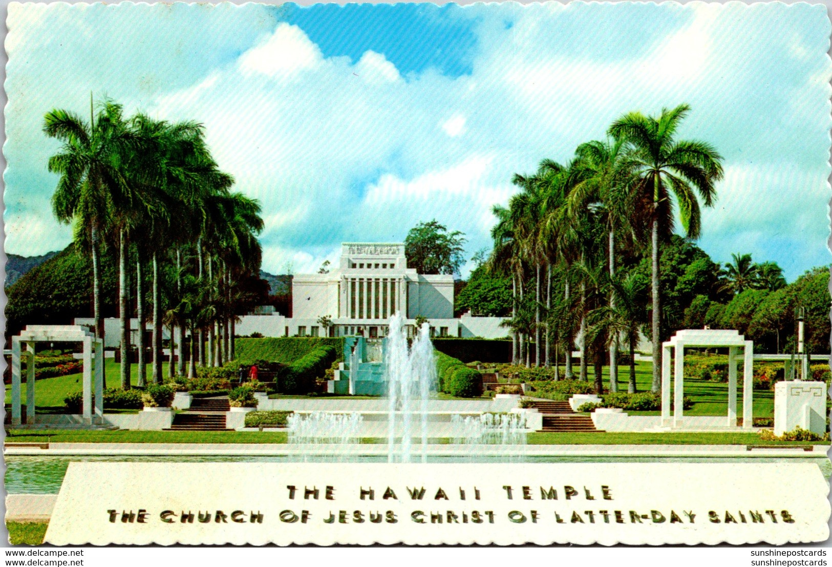 Hawaii Oahu The Hawaii Temple The Church Of Jesus Christ Of Latter Day Saints - Oahu