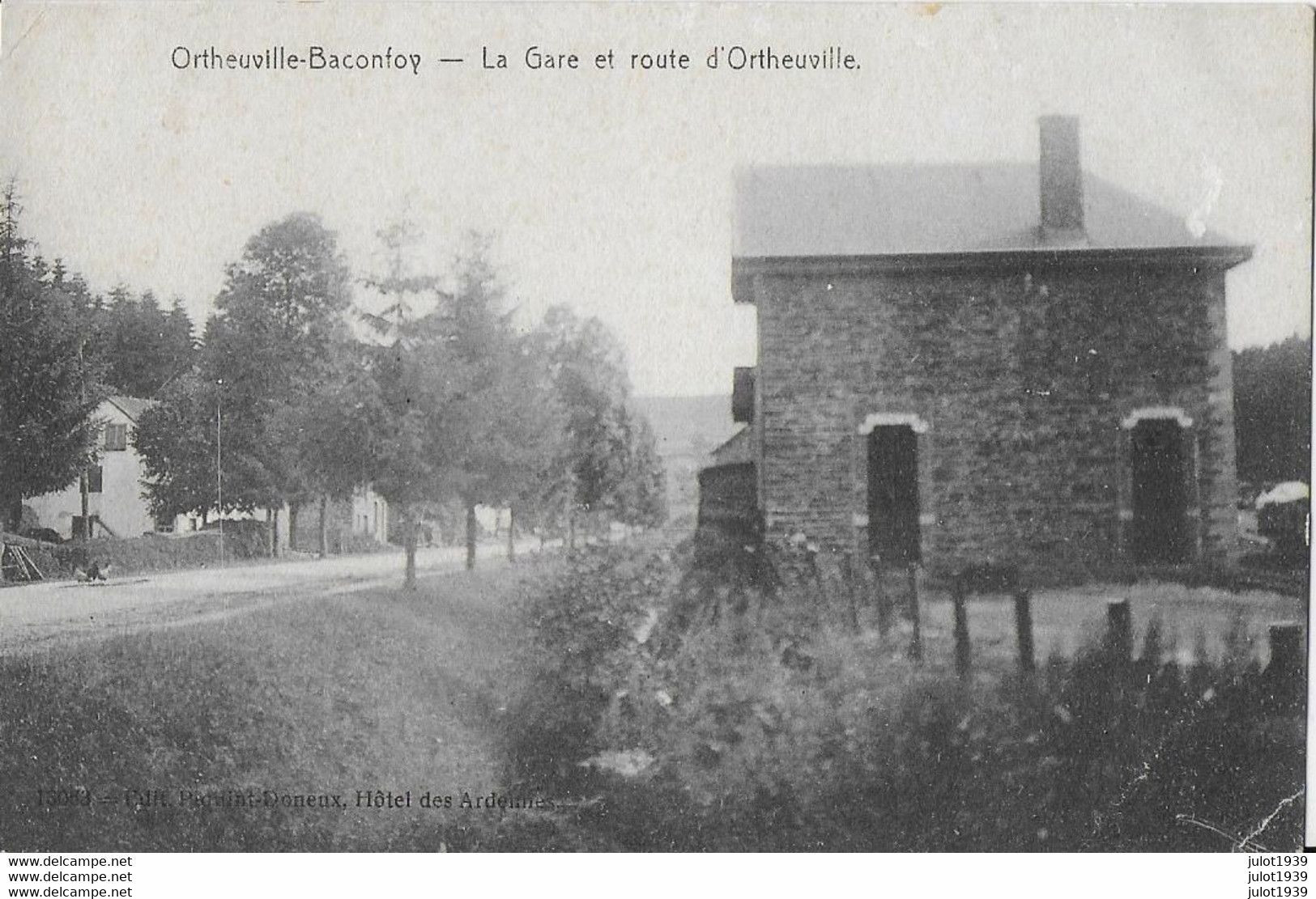 ORTHEUVILLE ..-- La GARE . - Tenneville