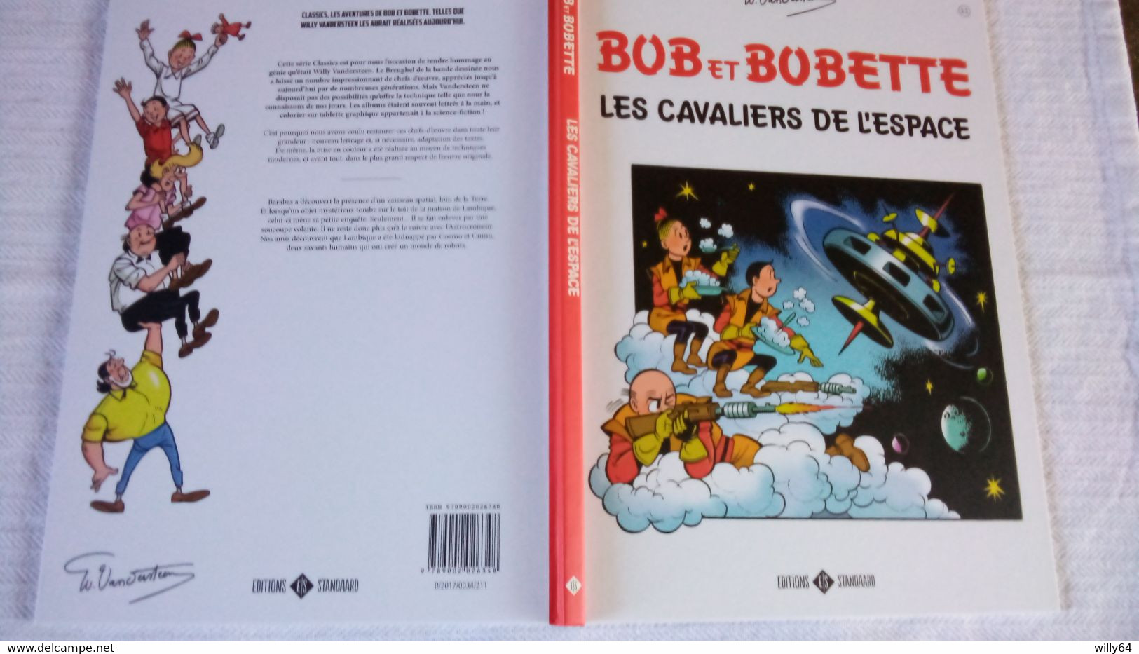 BOB Et Bobette  T11  " Les Cavaliers De L'Espace "  2017  EDITIONS STANDARD   Neuve - Suske En Wiske