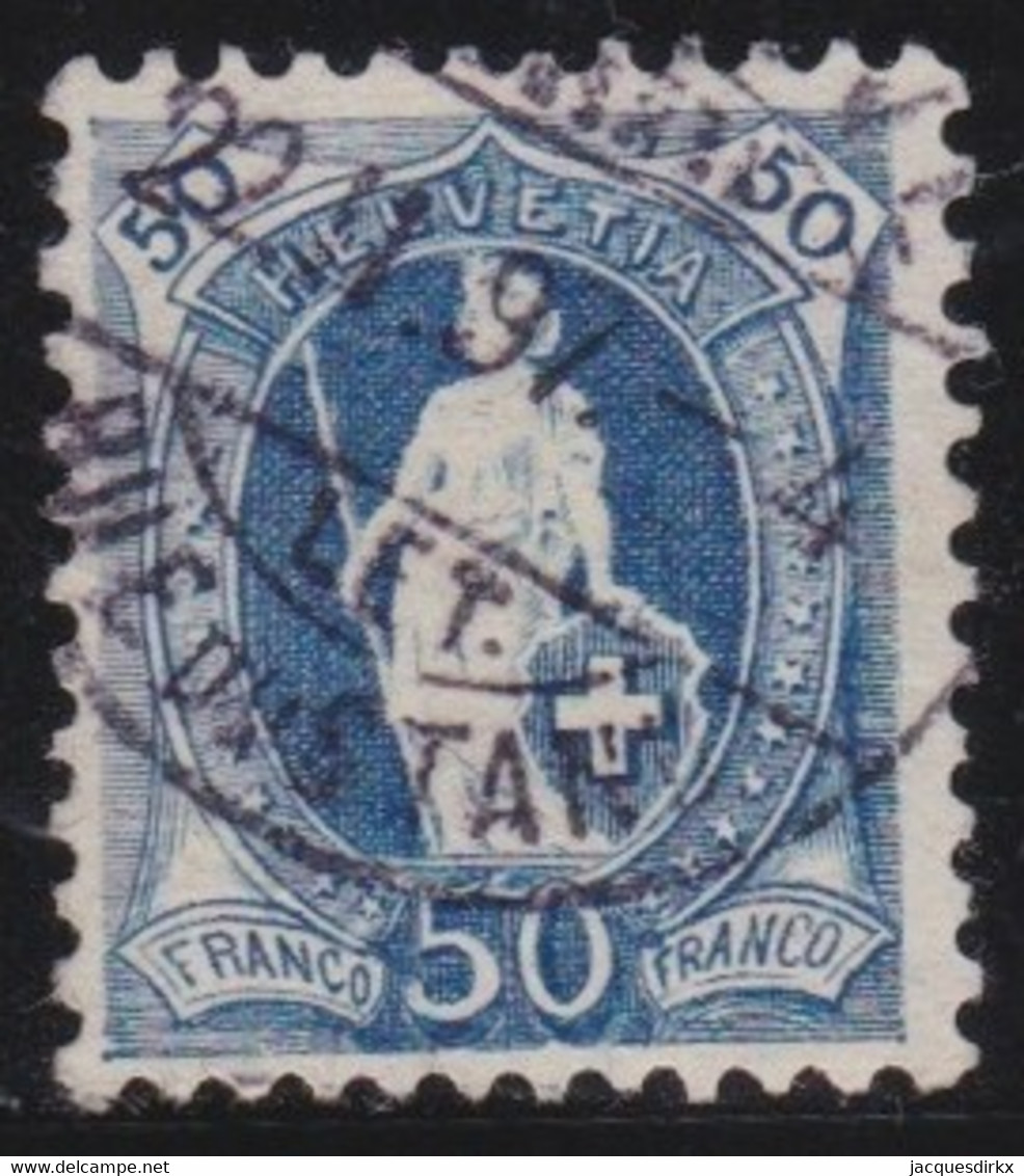 Suisse  .    Y&T    .      76     .     O    .      Oblitéré  .   /  .    Gestempelt - Used Stamps