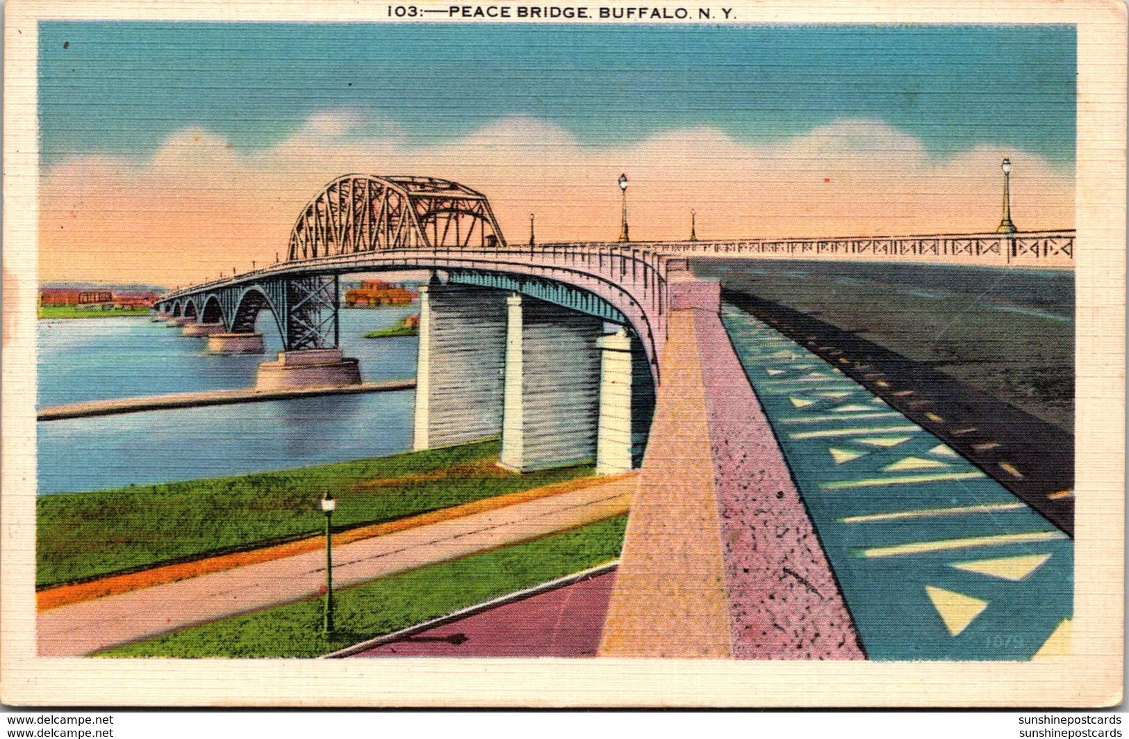 New York Buffalo The Peace Bridge - Buffalo