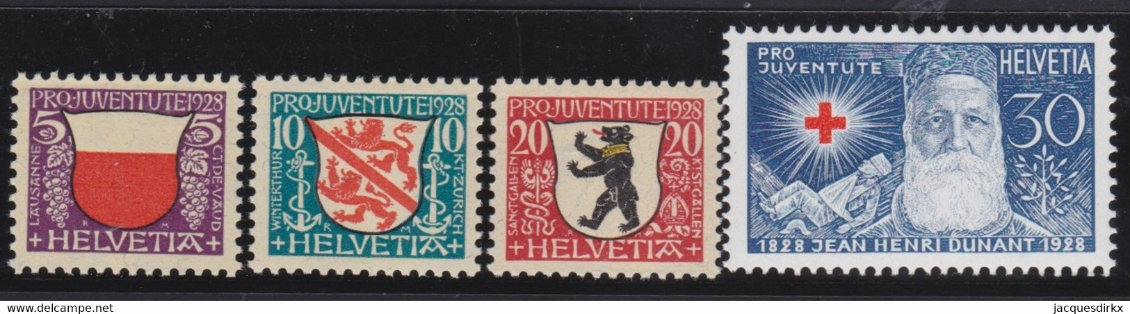 Suisse  .    Y&T    .    231/234      .   *       .    Neuf Avec Gomme  .   /  .   Mint-hinged - Ungebraucht