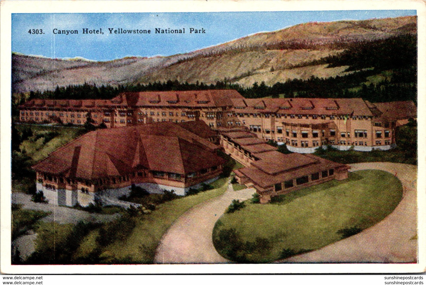 Yellowstone National Park Canyon Hotel - USA Nationalparks