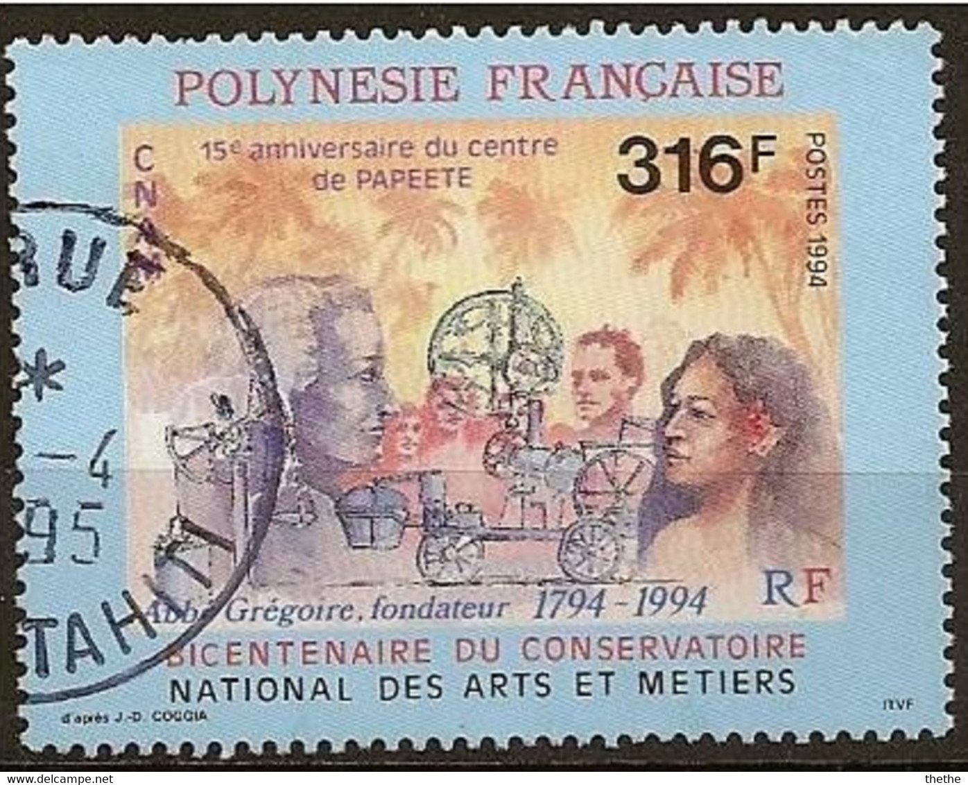 POLYNESIE -  Académie Des Arts Et Métiers - Usati