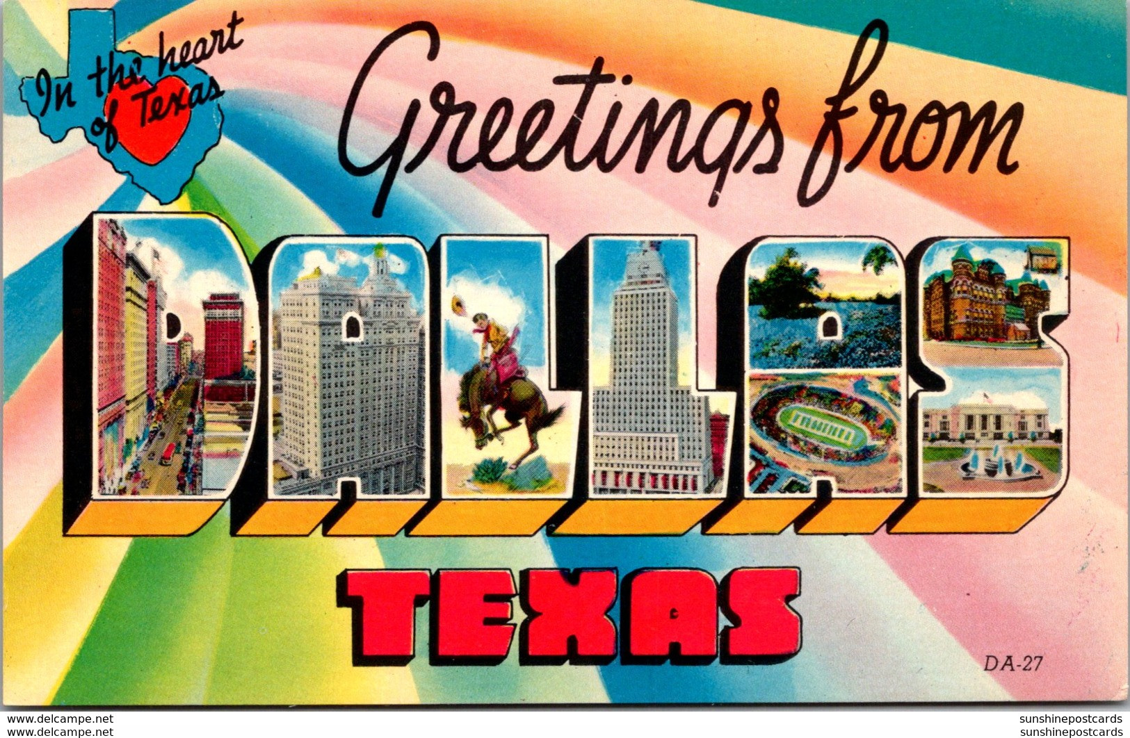 Texas Greetings From Dallas - Dallas