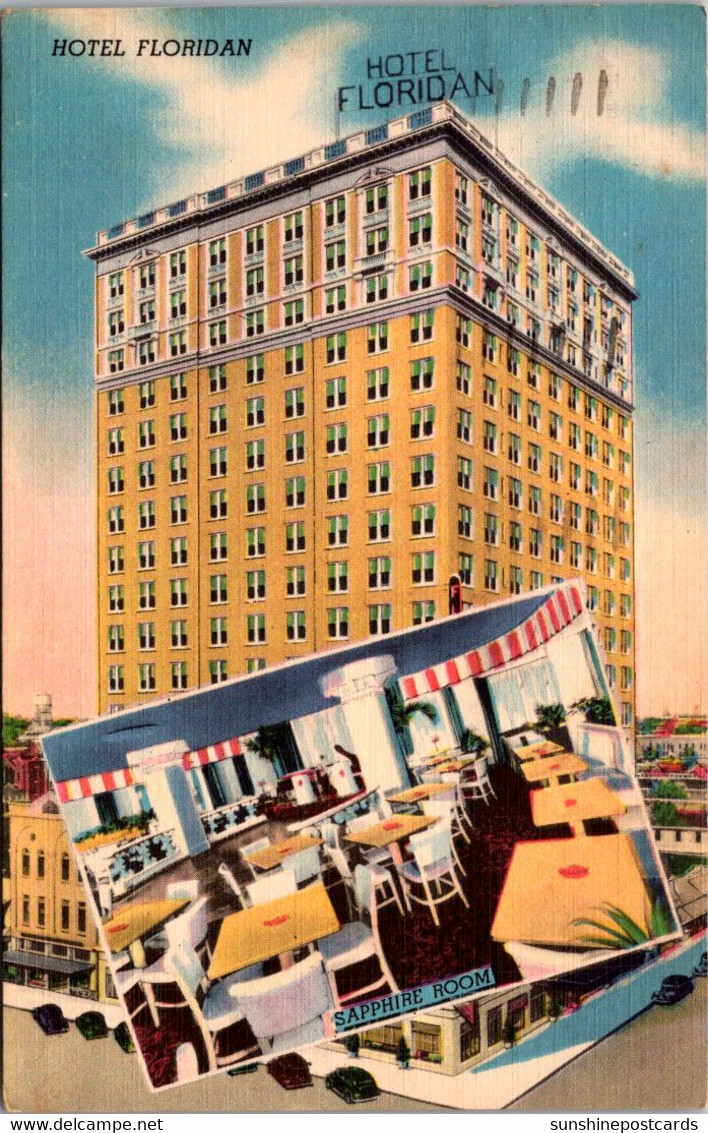Florida Tampa Hotel Floridan 1954 - Tampa