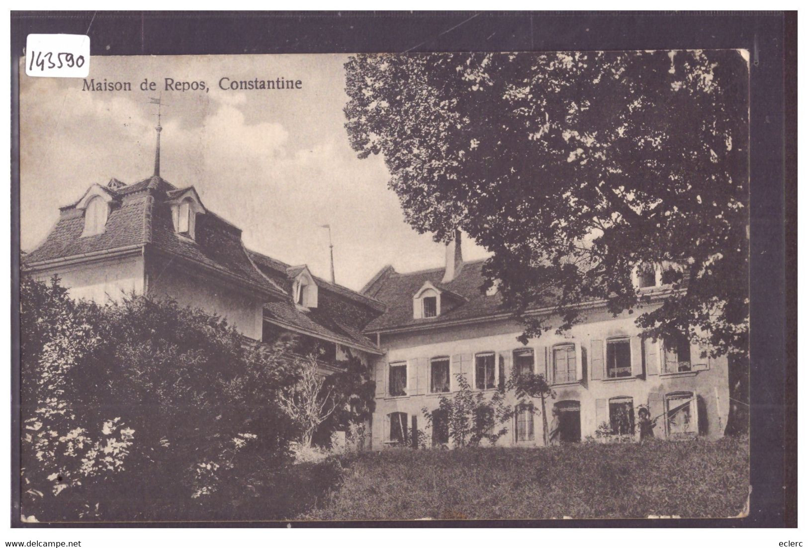 DISTRICT D'AVENCHES - CONSTANTINE - MAISON DE REPOS - TB - Constantine