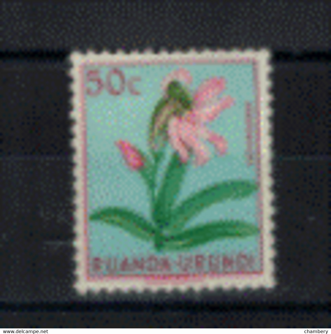 Rwanda-Urundi - "Fleurs Diverses-Types Du Congo-belge- Légende RUANDA-URUNDI" Oblitéré N° 182 De 1953 - Oblitérés