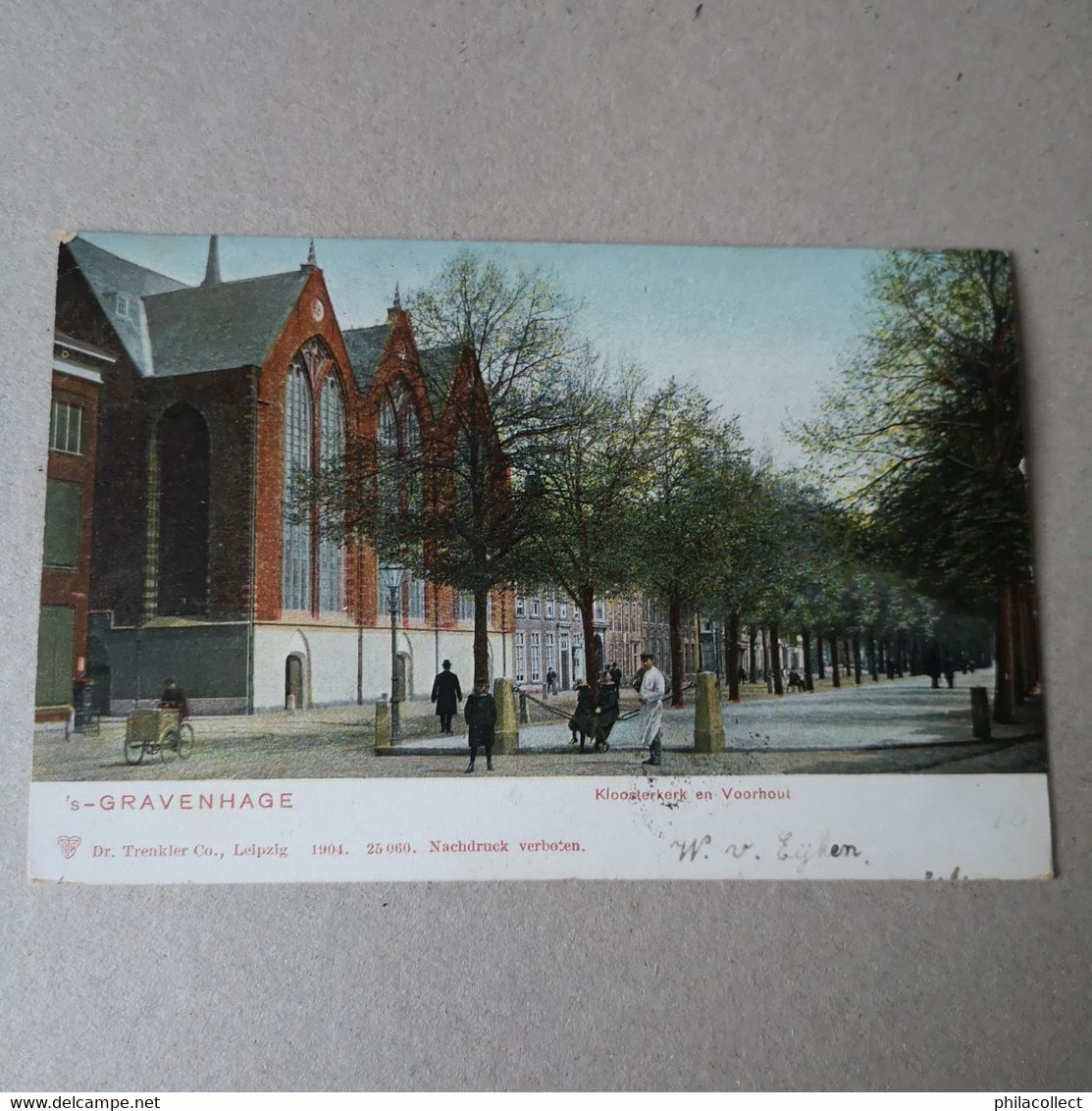 's Gravenhage (Den  Haag) Kloosterkerk En Voorhout 190? - Den Haag ('s-Gravenhage)