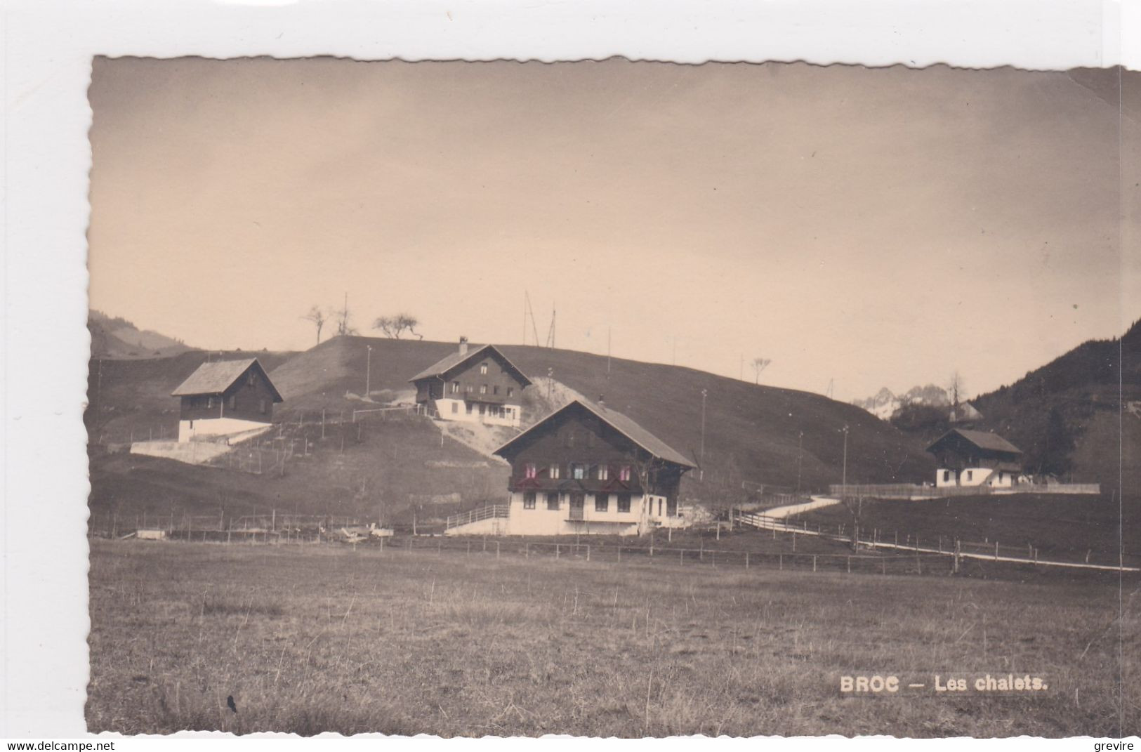 Broc, Les Chalets - Broc