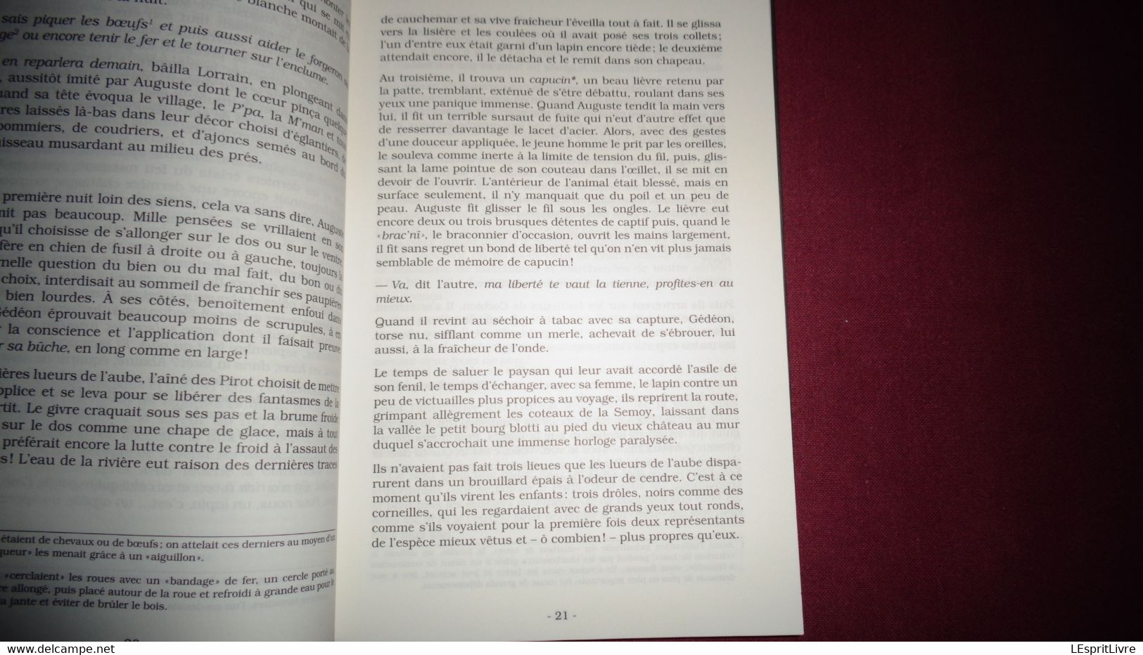 L' ENVOL DE L' EMOUCHET J Boulard Weyrich Régionalisme Ardenne Aventure Auguste Pirot Jehonville Emigration Etats Unis - Belgian Authors