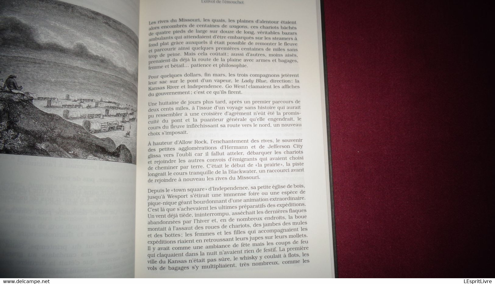 L' ENVOL DE L' EMOUCHET J Boulard Weyrich Régionalisme Ardenne Aventure Auguste Pirot Jehonville Emigration Etats Unis