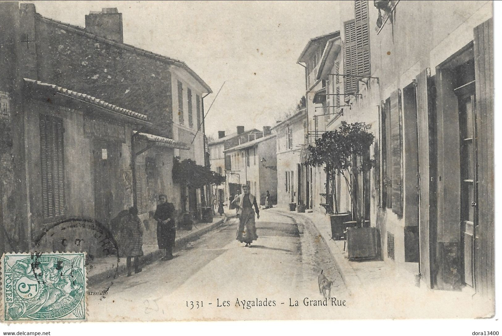 CPA13- MARSEILLE- Les Aygalades- La Grand'Rue - Quartiers Nord, Le Merlan, Saint Antoine