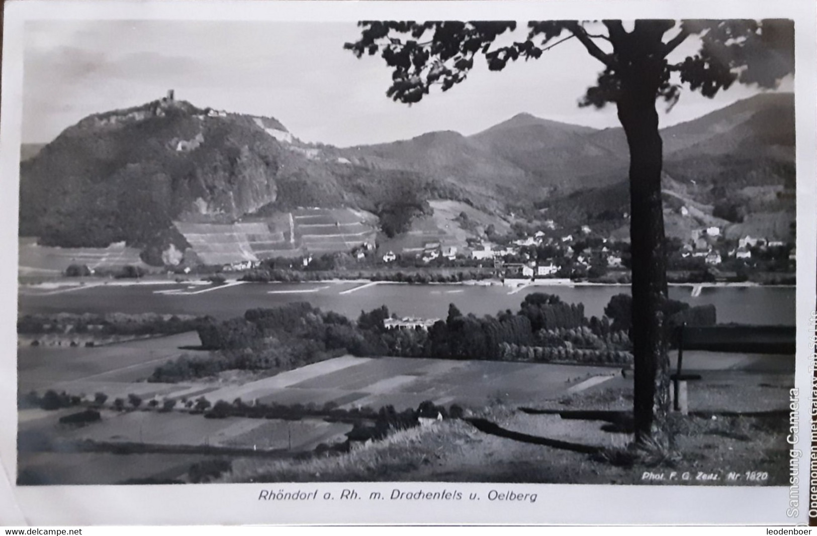 Rhondorf Am Rhein - Drachenfels Und Oelberg - Nr. 1820 - Röhndorf